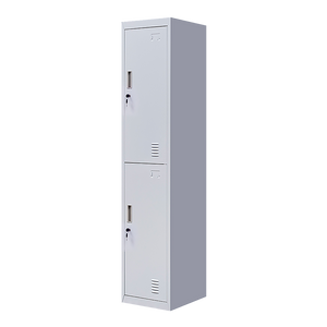 Cabinets & Cupboards 2 Door Vertical Locker For Office Gym Shed School Home Storage