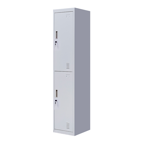 Cabinets & Cupboards 2 Door Vertical Locker For Office Gym Shed School Home Storage