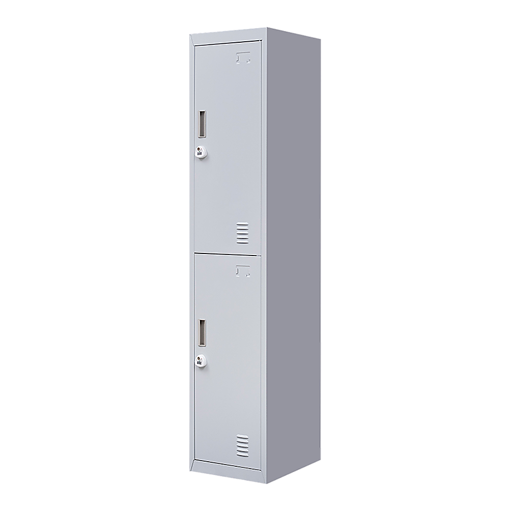 Cabinets & Cupboards 2 Door Vertical Locker For Office Gym Shed School Home Storage