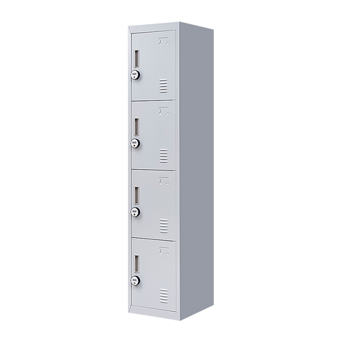 Cabinets & Cupboards 4 Door Vertical Locker For Office Gym Shed School Home Storage