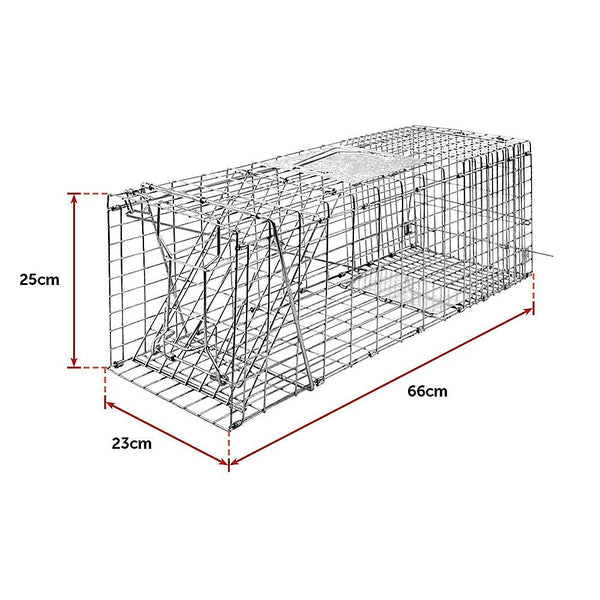 Animal & Rodent Control Trap Humane Possum Cage Live Animal Safe Catch Rabbit Hare Fox Bird