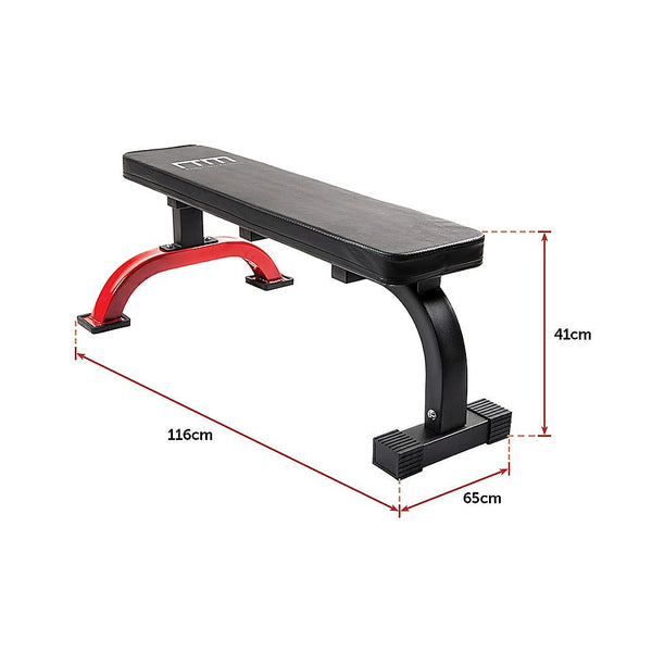 Weights Benches Fitness Flat Bench Weight Press Gym Home Strength Training Exercise