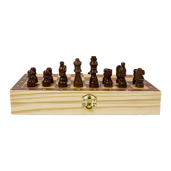 Chess Board Games Folding Large Wooden Chessboard Set Toy Gift