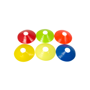 Training Aids 60 Pack Sports Training Discs Markers Cones Soccer Afl Exercise Personal Fitness