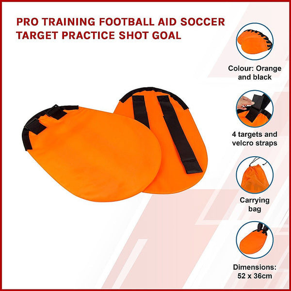 Soccer Goals Pro Training Football Aid Soccer Target Practice Shot Goal