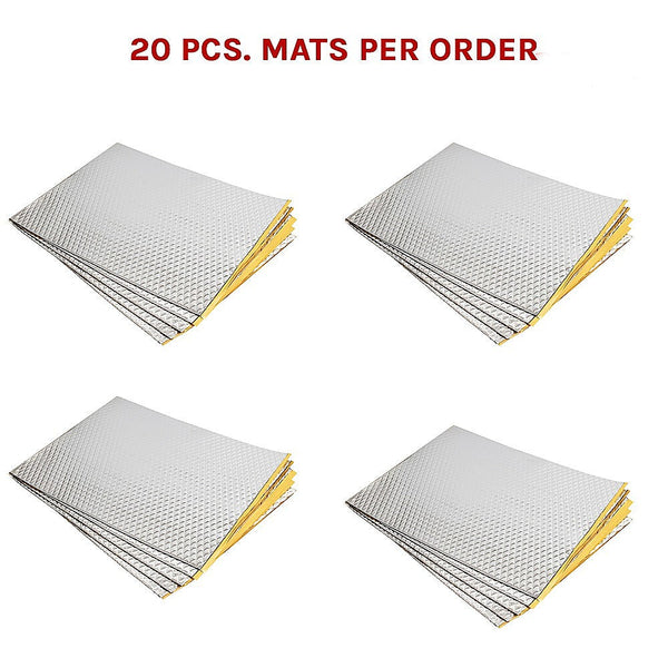 Car Sound Deadeners Sound Deadener Roll Car Insulation Mat 30% Thicker Noise Proofing Heat Shield