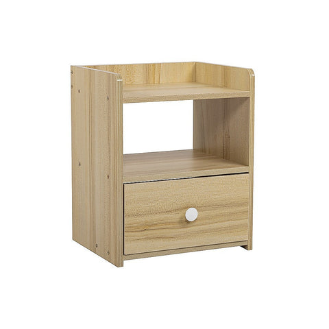 Bedside Tables Drawers Side Bedroom Furniture Nightstand Wood Unit