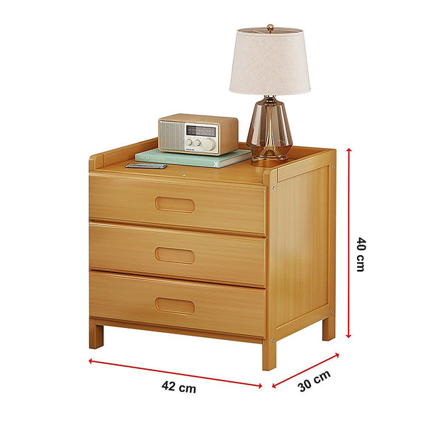 Bedside Tables Bamboo Bedside Table Nightstand Storage Bedroom Sofa Side Stand