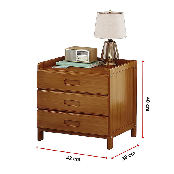 Bedside Tables Bamboo Bedside Table Nightstand Storage Bedroom Sofa Side Stand