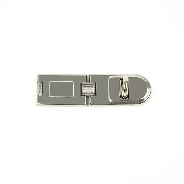 Door Hinges Security Lock Hardened Steel Fixed Staple Hasp 6 1/4 In.