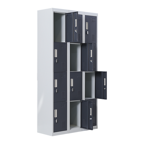 Cabinets & Cupboards 12 Door Locker For Office Gym Shed School Home Storage Padlock Operated