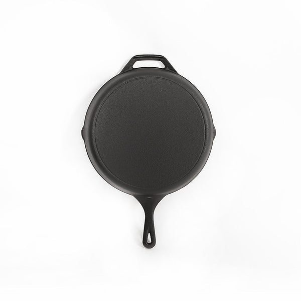 Frying & Grill Pans Non Stick Frying Pan Cast Iron Steak Skillet Round Bbq Grill Cookware 30Cm