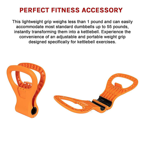 Dumbbells Kettlebell Weight Grip Workout Gym Dumbells Clamp