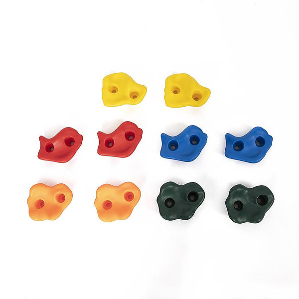 Other Outdoor Toys Deluxe 10 X Holds For Rock Climbing Wall Kids Outdoor Playground