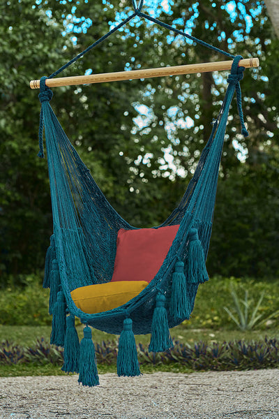 Hammocks Deluxe Hammock Swing Chair In Plain Bondi Colour