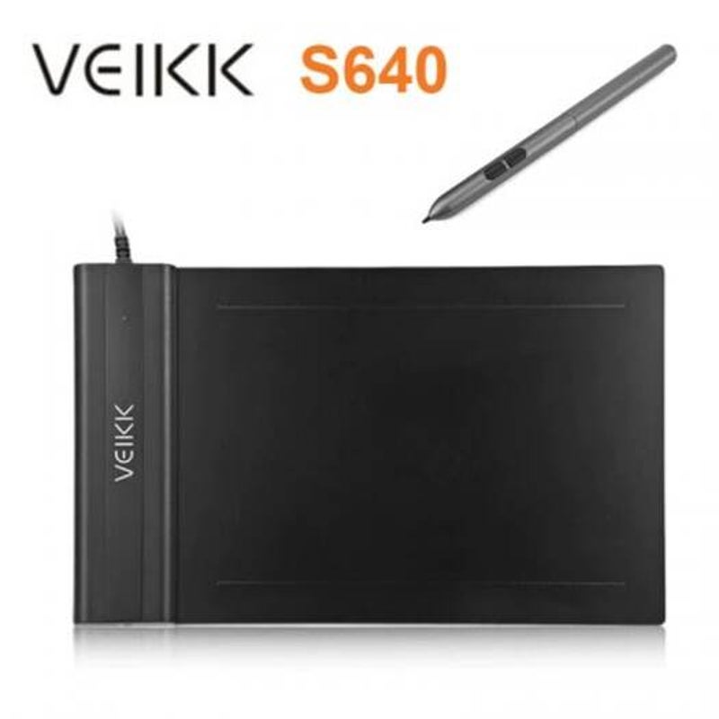 Graphics Tablets/Boards & Pens Veikk S640 Graphic Tablet X Inch Ultra Thin Osu Drawing With Battery Free Pen