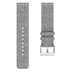 Watch Bands Watch Band For Fitbit Versa 2 Classic Luxury Fabric Wrist Strap Gray