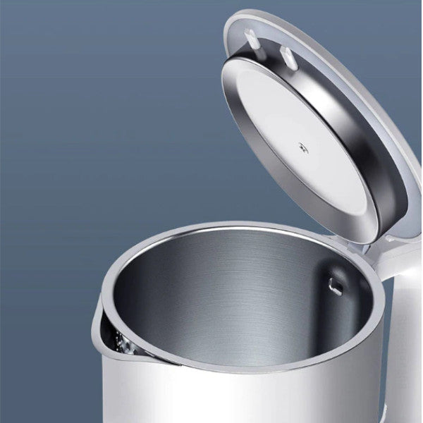 Kettles Water Kettle 1800W 1.5L Quick Boiling Stainless Steel Abs Electric White