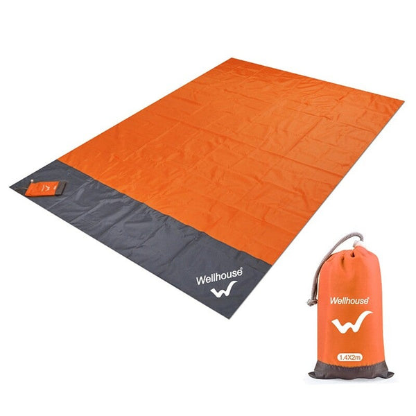 Waterproof Beach Blanket Orange
