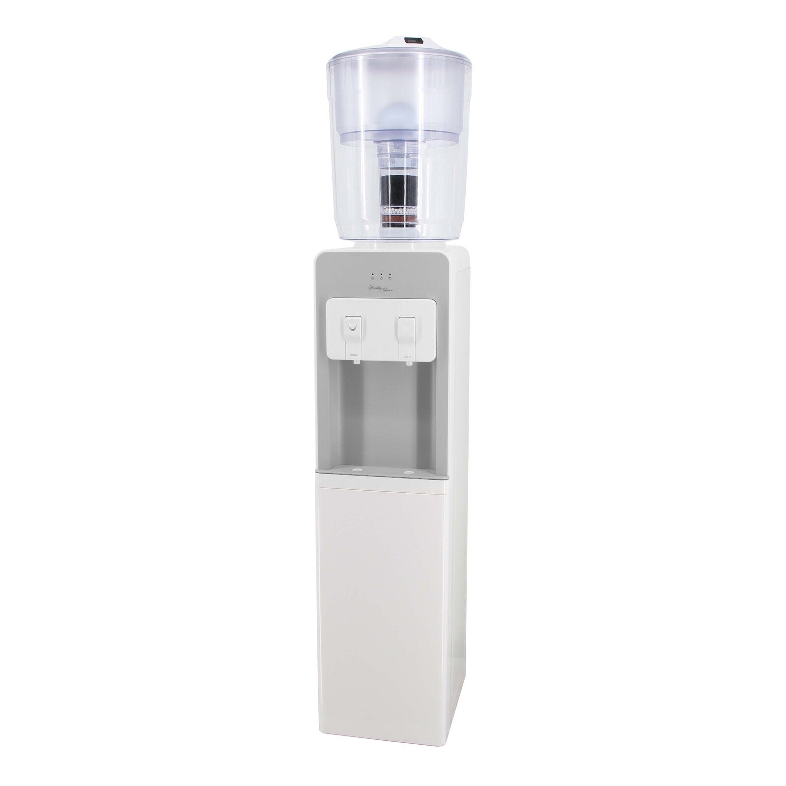 Water Dispensers 20L Dual Tap Stand Cooler Dispenser Chiller Cooling Cold W/Water Filter