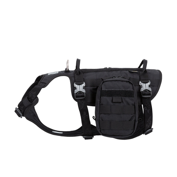 Whinhyepet Military Harness Black L