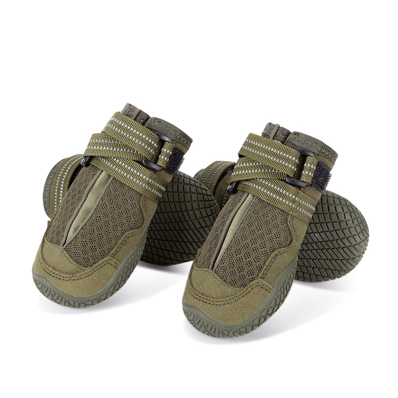 Dog Clothing & Shoes Whinhyepet Shoes Army Green Size 4