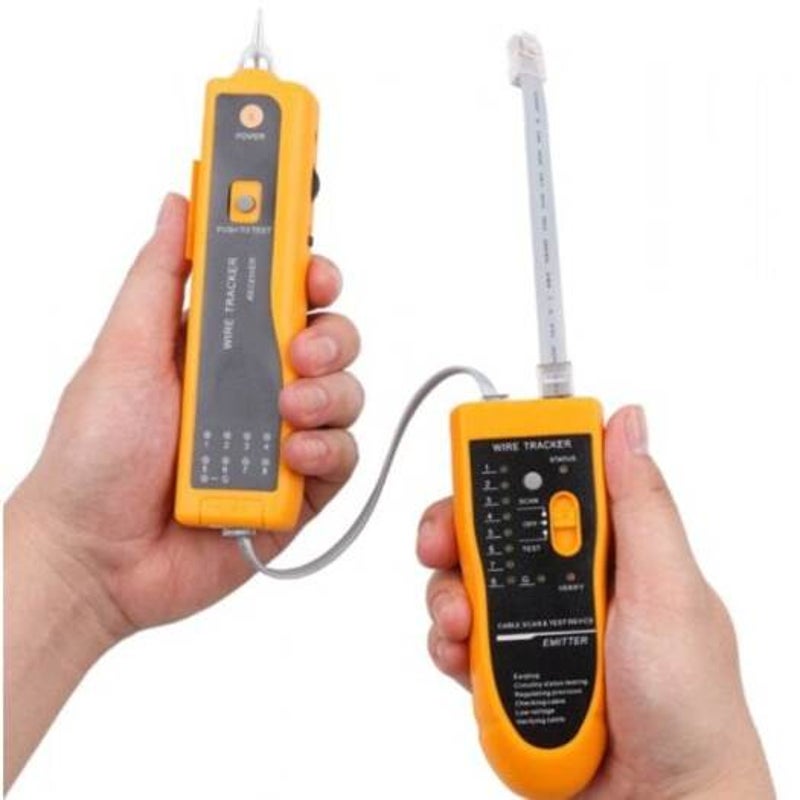 Computer Cable Testers Wire Tracker Rj11 Rj45 Telephone Line Finder Cable Testing Rubber