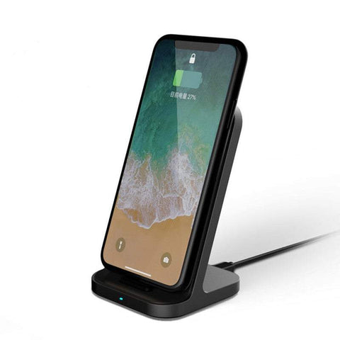 Chargers & Cradles Wireless Charger 2 In 1 Fast For Mobile Phone Charging Vertical Desktop Stand