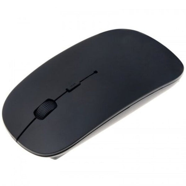 Mice, Trackballs & Touchpads Wireless Mouse 2.4G Receiver Super Slim Black