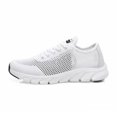 Ultralight Breathable Running Sports Sneakers Mesh Flat Shoes