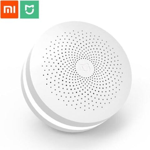 Smart Home Hubs Xiaomi Mijia Multi Functional Gateway Upgrade Version Smart Home Control Center Alarm System White