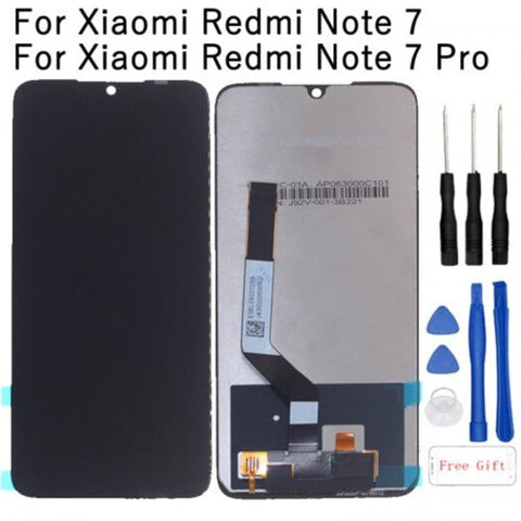 Mobile Phone Parts Xiaomi Original 6.3 Inch Touch Lcd Is Suitable For Redmi Note 7 Black