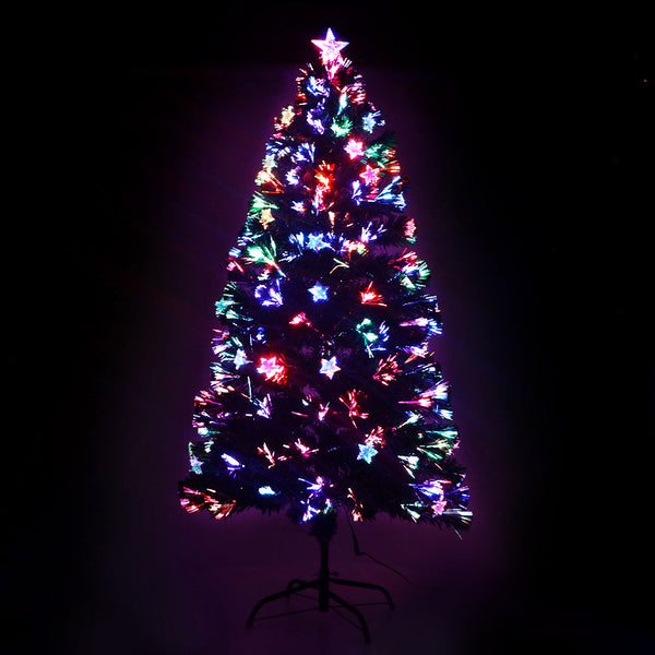 Seasonal Decorations Jingle Jollys Christmas Tree 1.2M Led Xmas Trees With Lights Multi Colour