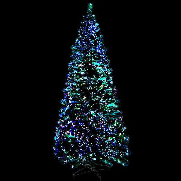 Seasonal Decorations Jingle Jollys Christmas Tree 1.8M Led Xmas Trees Optic Fibre Multi Colour