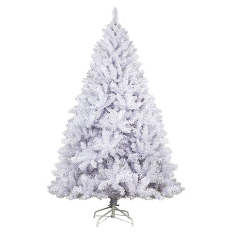 Seasonal Decorations Jingle Jollys Christmas Tree 2.1M Xmas Trees Decorations White 1000 Tips