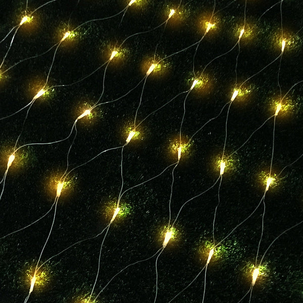 Seasonal Decorations Jingle Jollys 4Mx6m Christmas Net Mesh Lights 1000Led String Fairy Party Wedding