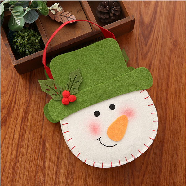 Seasonal Decorations Christmas Candy Bag Party Favours Storage Pouch