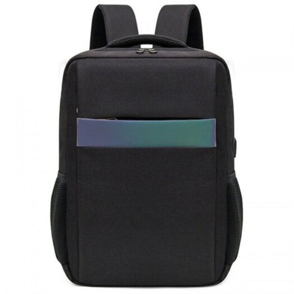 Ls989 Men Large Capacity Backpack With Usb Port Business Computer Bag Dark Gray