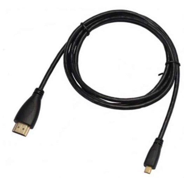 Monitor/AV Cables & Adapters High End 1M Micro Hdmi To Adapter Cable Black