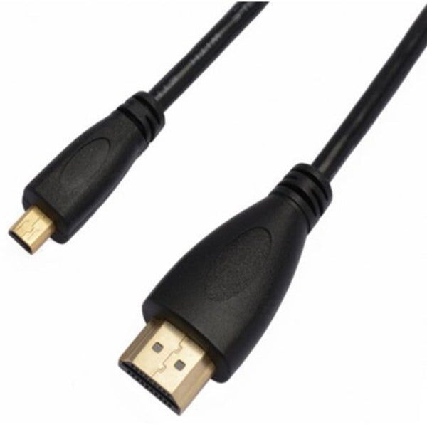 Monitor/AV Cables & Adapters High End 1M Micro Hdmi To Adapter Cable Black