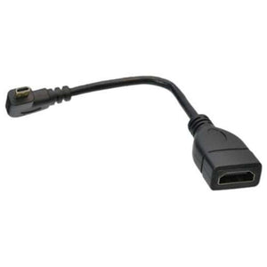 Video Cables & Adapters High End Micro Hdmi To Bend Short Cable 15Cm Black