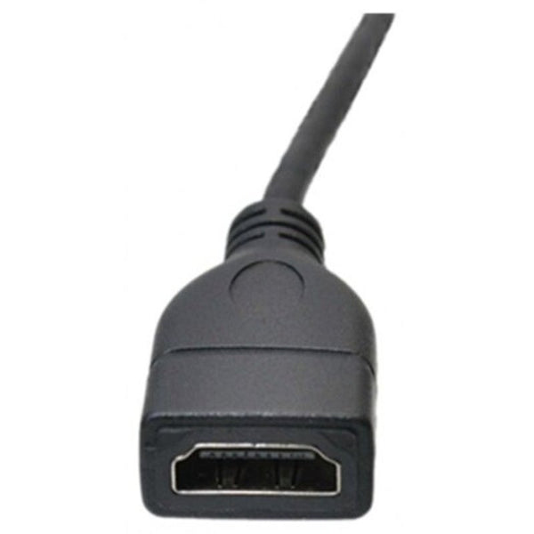 High End Micro Hdmi To Bend Short Cable 15Cm Black