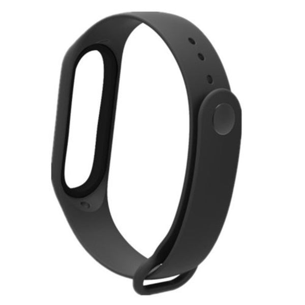 Silicone Watch Band For Xiaomi Mi 4 Black