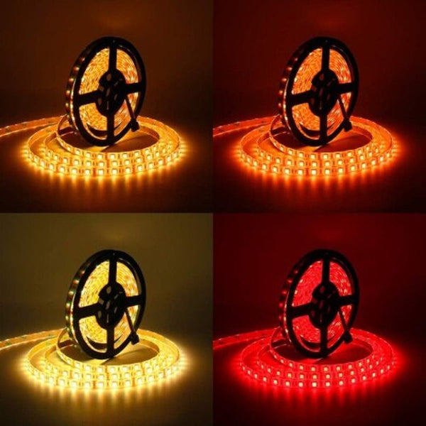 String Lights Waterproof Led Strip Lights Per Metre 60Pcs 5050 Rgb Leds Color Kit With Ir 44Key Remote Control 1 Metet