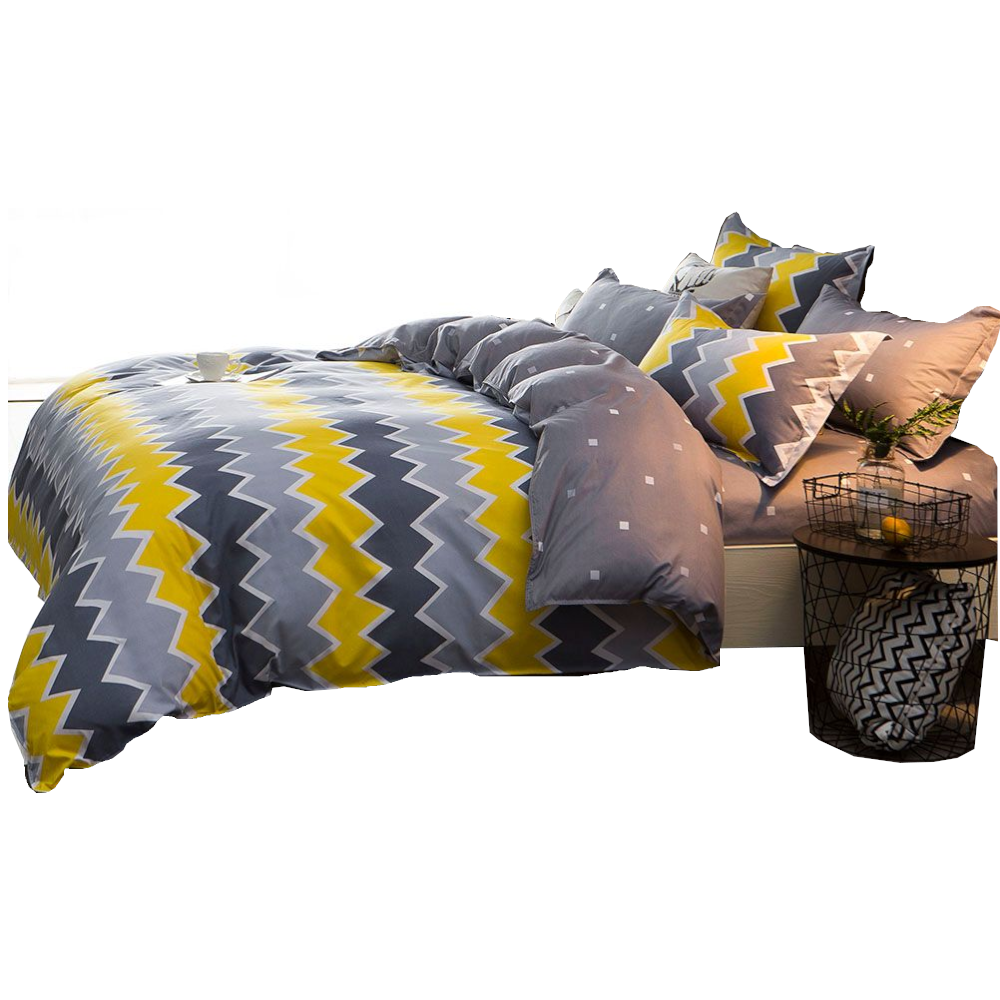 Ziggy Super King Size Duvet Quilt Cover Set